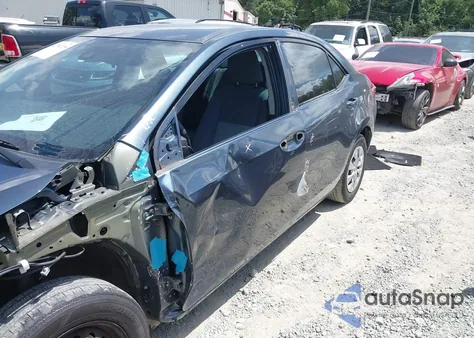 2019 Toyota Corolla L из США, поврежденный, VIN 2T1BURHE6KC177372